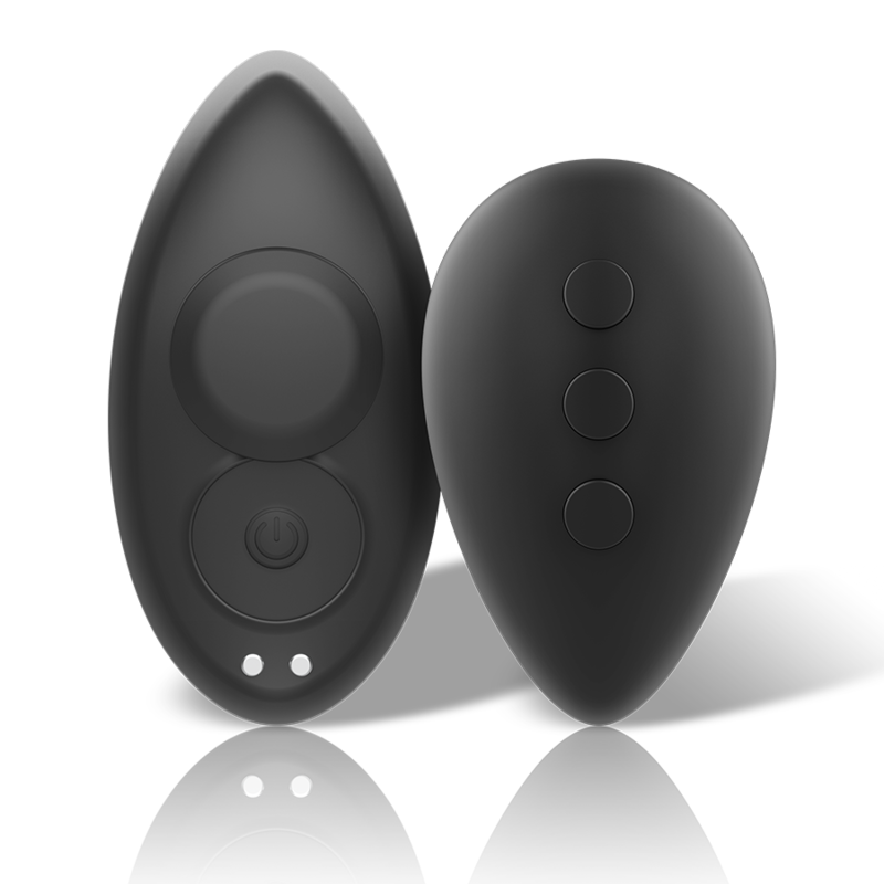 silikon panty vibrator mit fernbedienung für diskrete klitorisstimulation – blacksilver