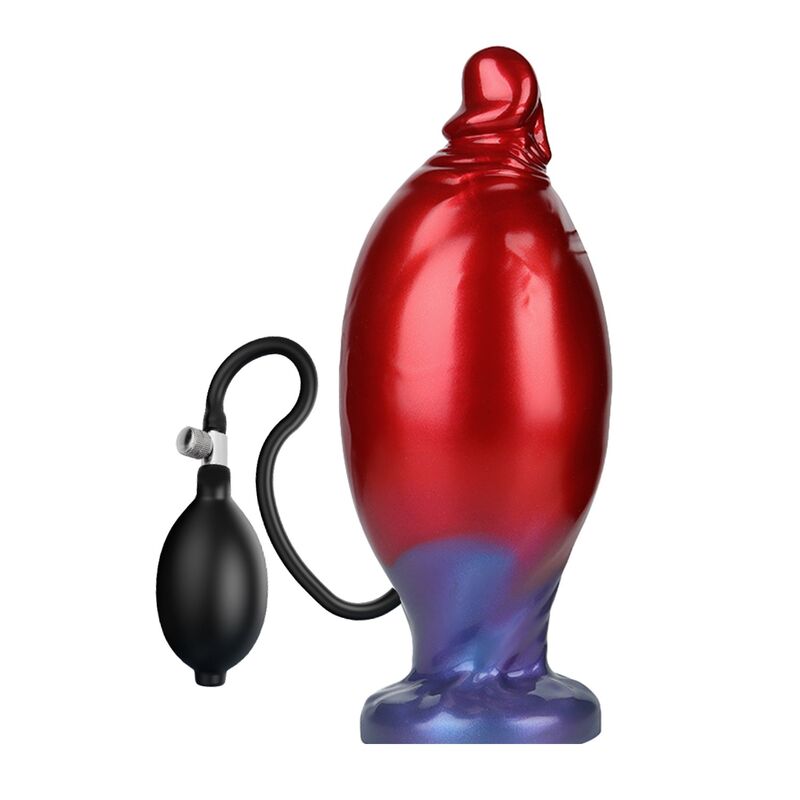 power monsters shadow behemoth zweifarbiger aufblasbarer fantasie silikondildo 22 cm Ø 5 cm