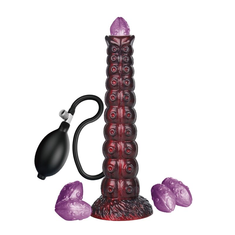 power monsters voidclaw brute zweifarbiger aufblasbarer fantasie silikondildo 29 cm Ø 5,7 cm