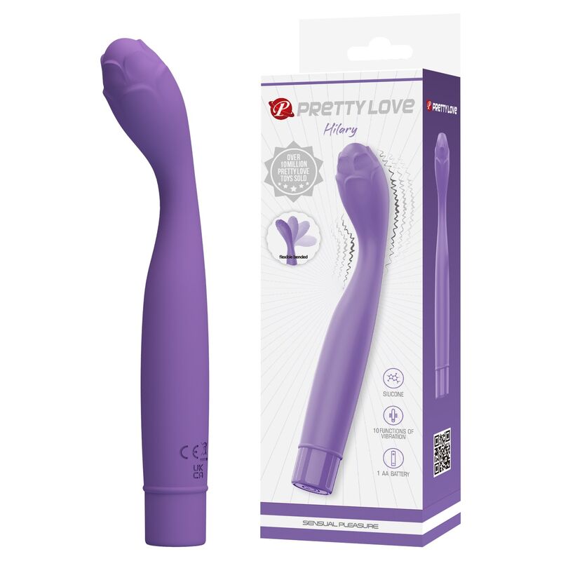 pretty love henry flexibler g punkt vibrator lila