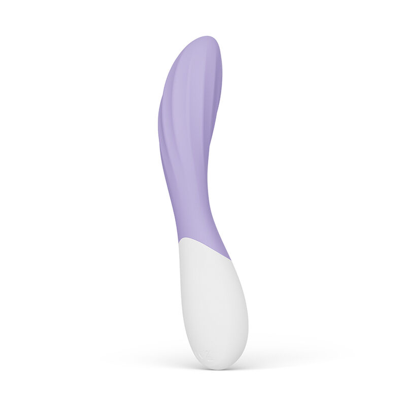 lelo mona twist wiederaufladbarer, app gesteuerter g punkt vibrator lavendel