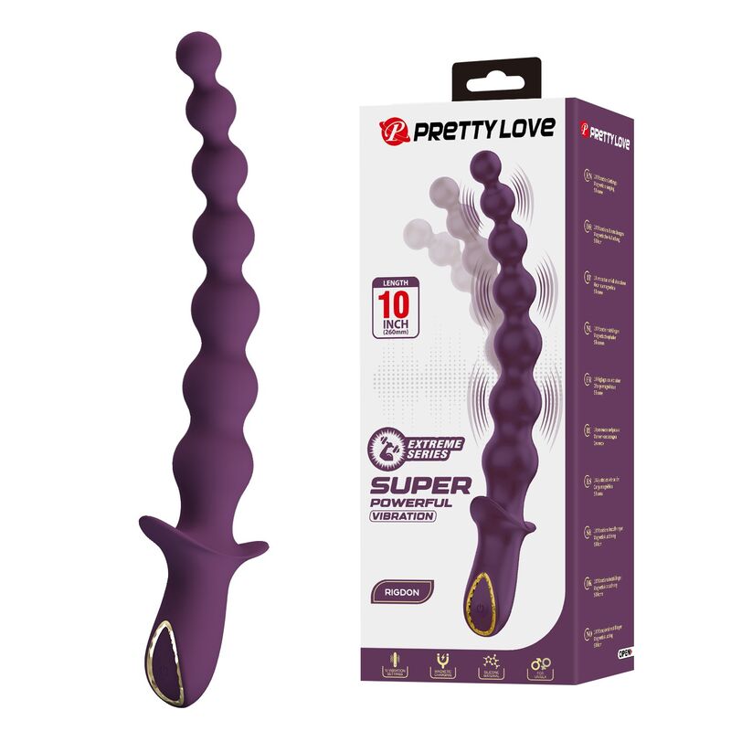 pretty love madison wiederaufladbarer analvibrator mit 10 funktionen
