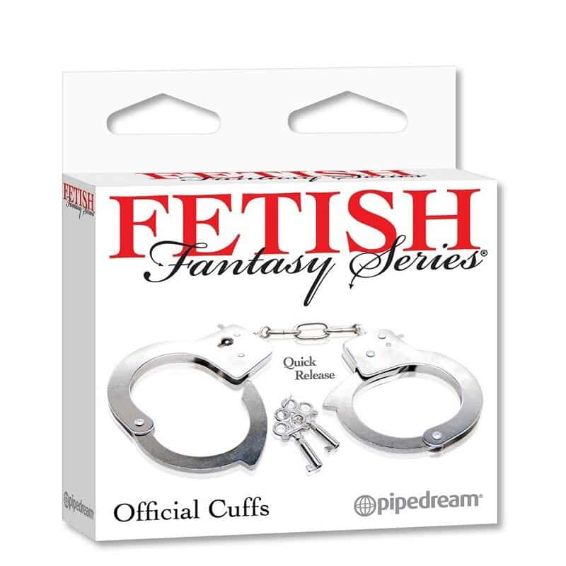 metall handschellen für rollenspiele einstellbar und sicher – fetish fantasy series