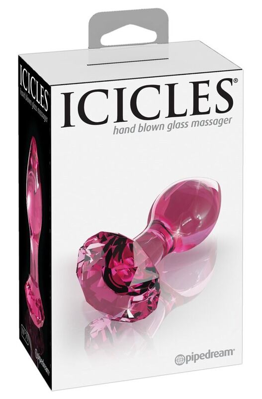 analplug aus glas 3 cm durchmesser hypoallergen kühlbar pipedreams