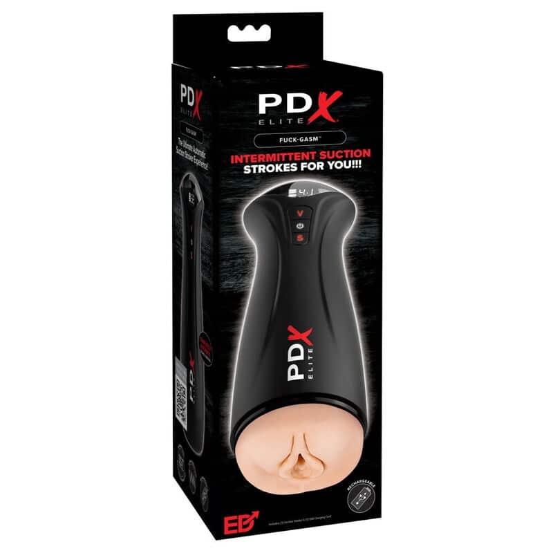 pdx elite fap gasm intermittierender saug und vibrationsmasturbator