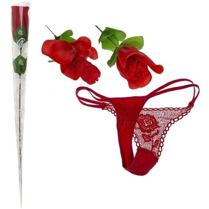 romantische verwandlungsrose mit tanga Überraschung für paare diverty sex