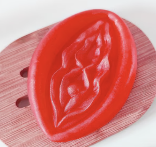 DIABLO PICANTE: Zwei duftende Seifen in Vulvaform