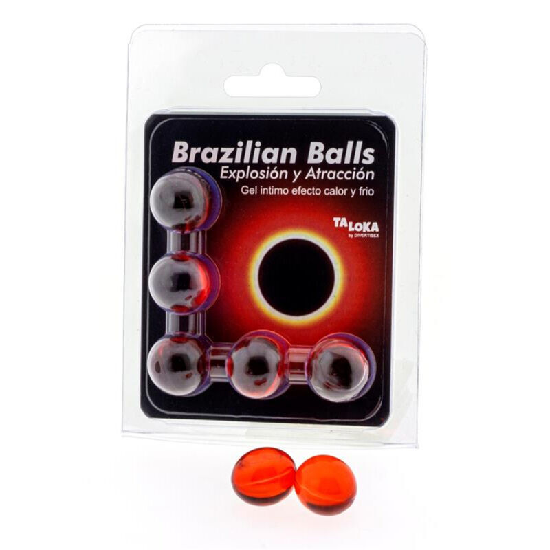 TALOKA Brazilian Balls mit Hot und Cold Effekt, 5 Stück