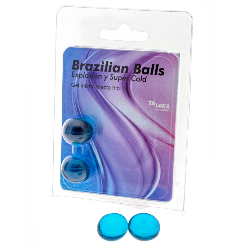 2 brasilianische kugeln mit kälteeffekt und aromagel für massage diverty sex