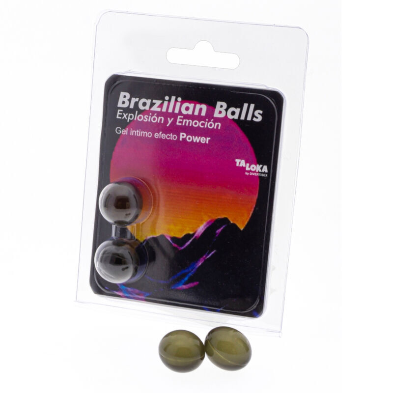 TALOKA Brazilian Balls mit Power Effect, 2 Stück