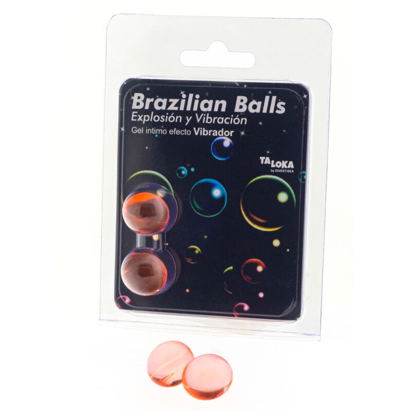 TALOKA Brazilian Balls mit Vibrationseffekt, 2 Stück
