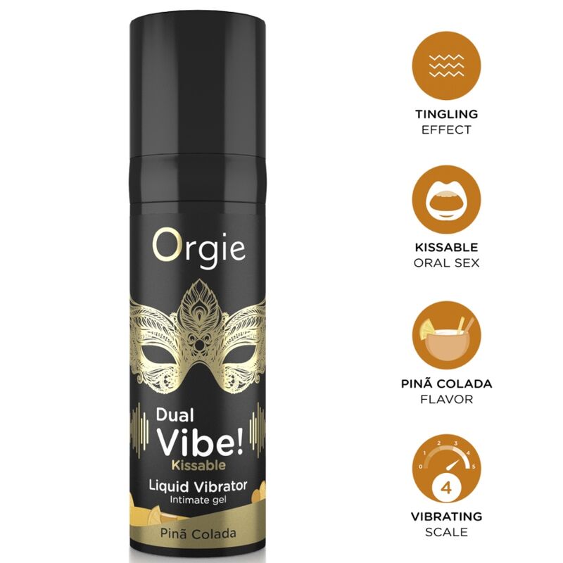 ORGIE Dual Vibe Piña Colada Stimulationsgel 15 ml