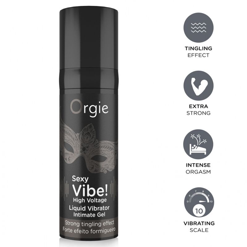 ORGIE Sexy Vibe High Voltage Extra Strong Stimulationsgel, 15 ml
