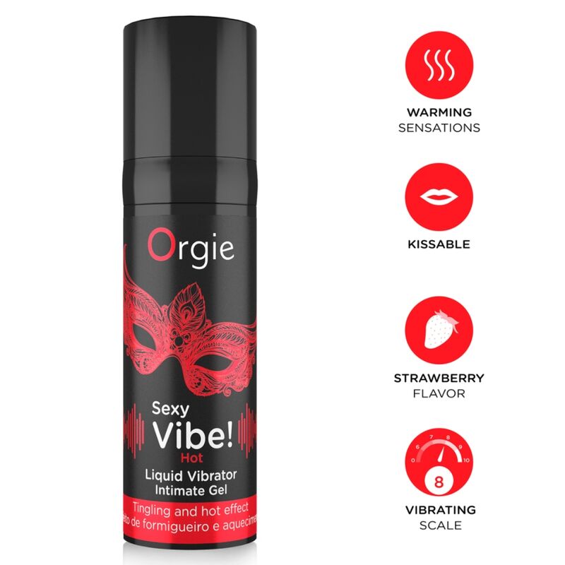 ORGIE Sexy Vibe Hot Stimulationsgel, 15 ml