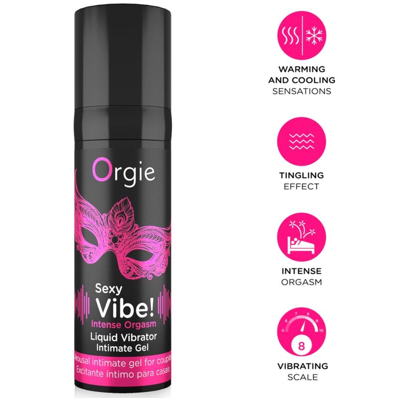 ORGIE Sexy Vibe! Intim Gel, 15 ml