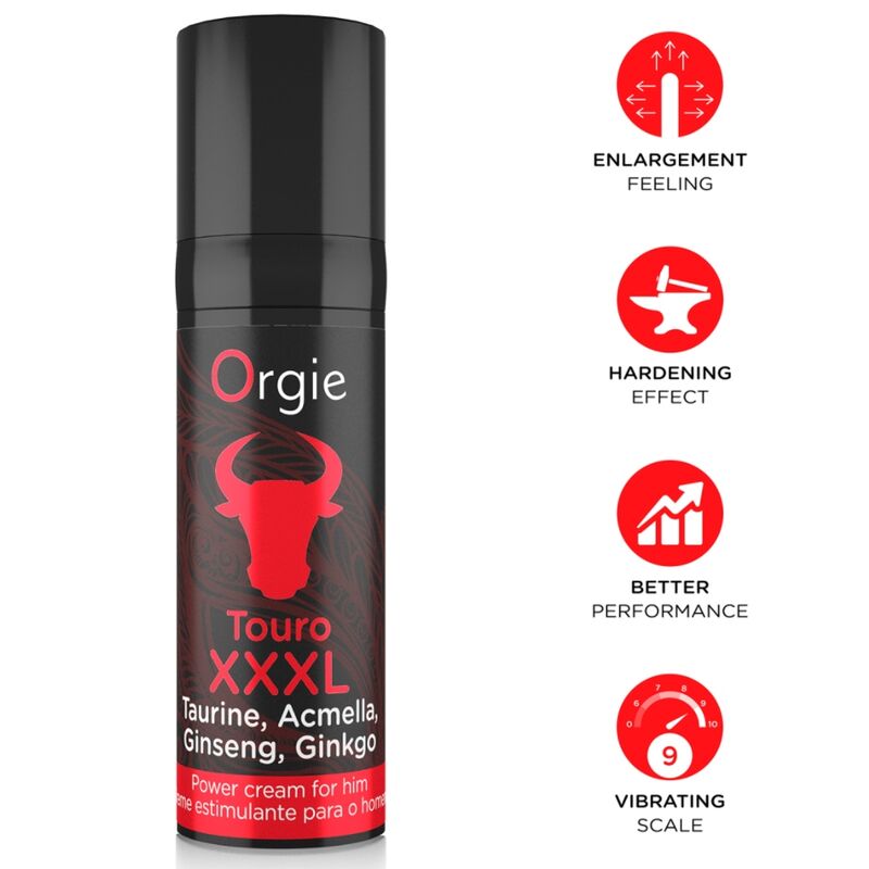 ORGIE Touro XXXL Intimcreme, 15 ml