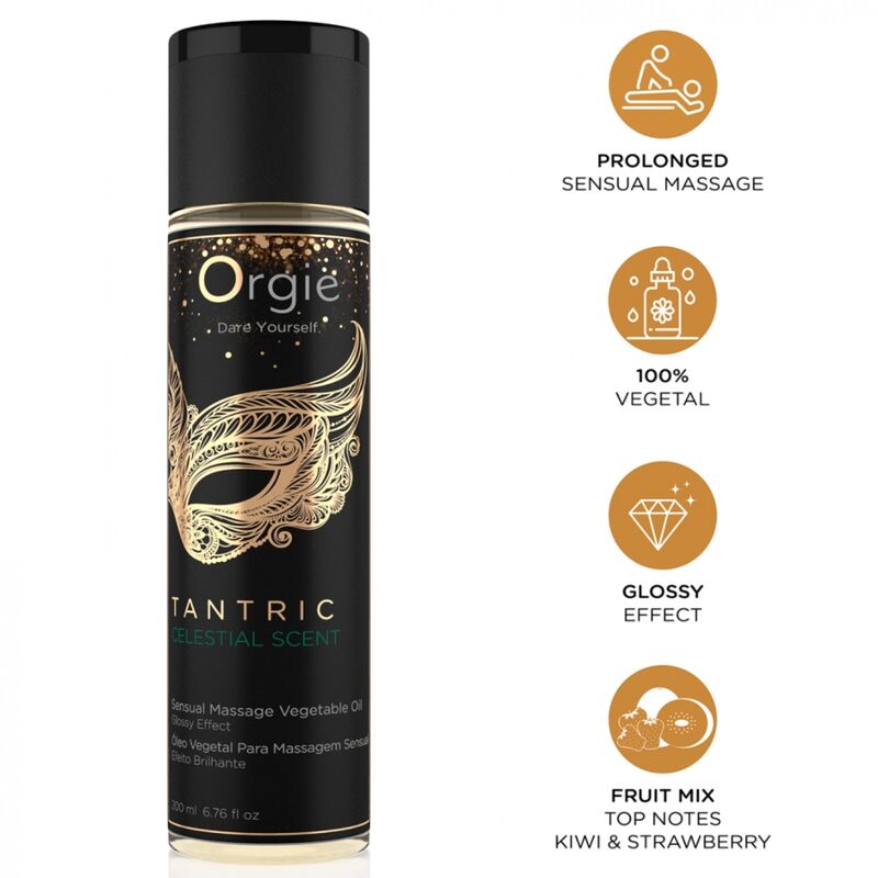 ORGIE Tantric Celestial Scent Massageöl 200 ml