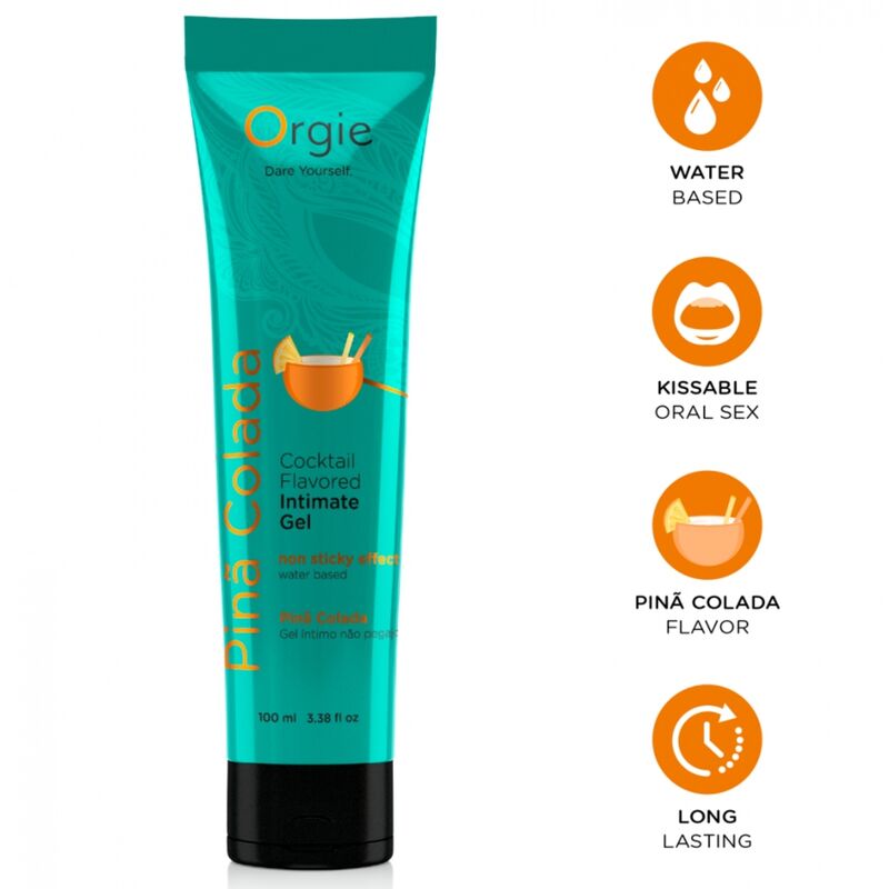 ORGIE Piña Colada Gleitgel auf Wasserbasis, 100 ml