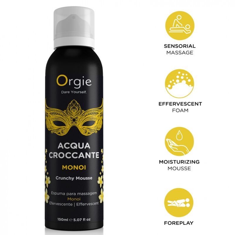 ORGIE Acqua Croccante Crunchy Massagemousse 150 ml