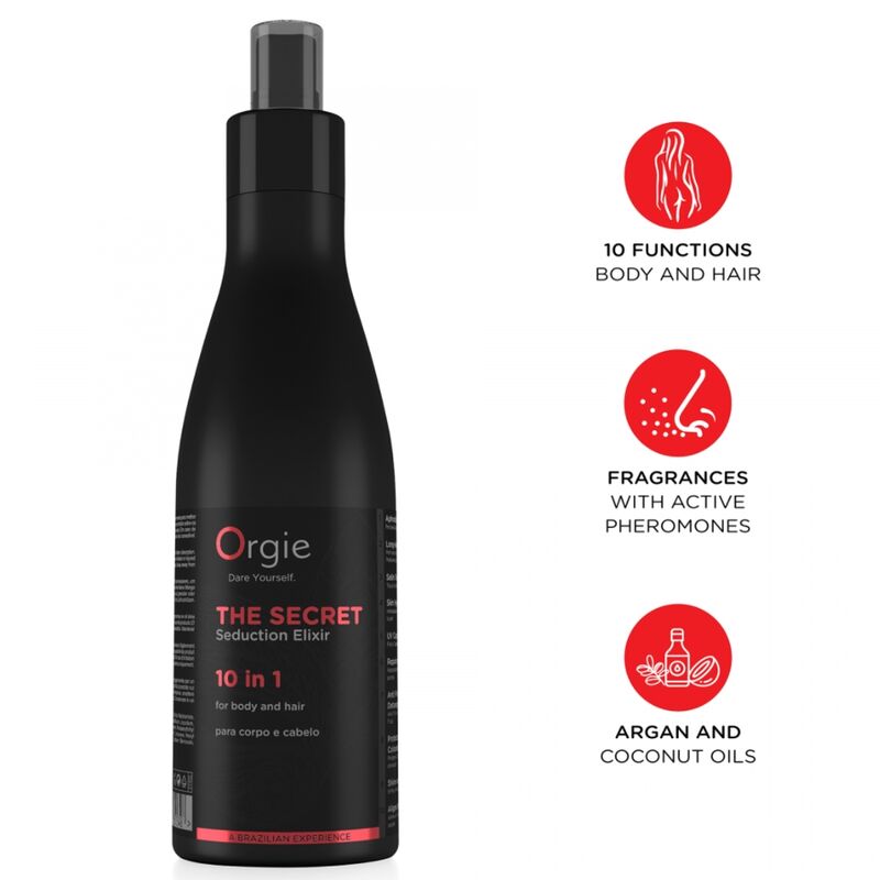 ORGIE The Secret Seduction Elixir Körper und Haarlotion, 200 ml