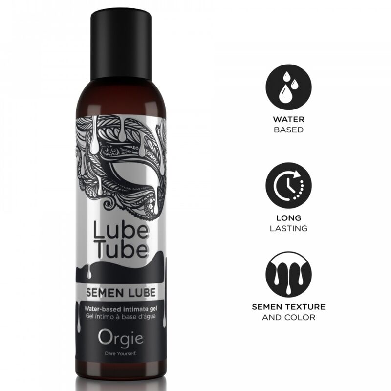 ORGIE Semen Lube Gleitgel auf Wasserbasis, 150 ml