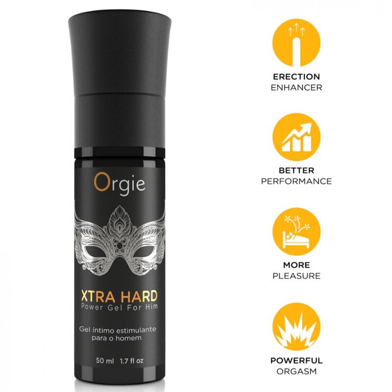 ORGIE Xtra Hard stimulierendes Gel für Männer, 50 ml
