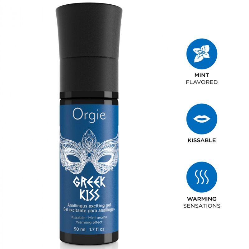 ORGIE Greek Kiss stimulierendes Minzgel, 50 ml