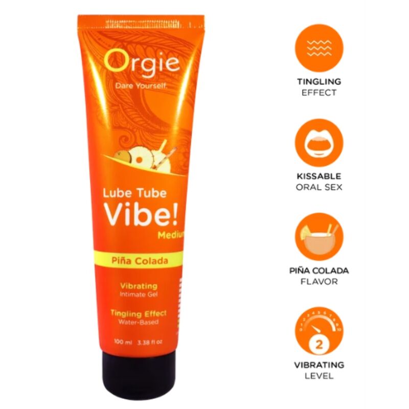 ORGIE Piña Colada Gleitgel auf Wasserbasis, 100 ml
