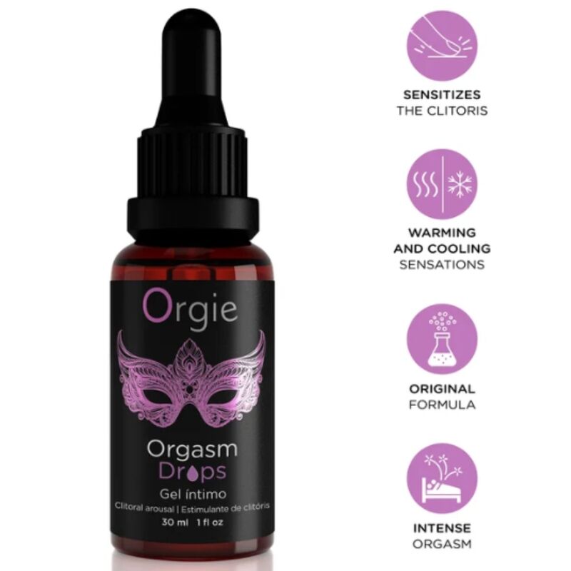 ORGIE Clitoral Arousal Drops für die Klitoris, 30 ml