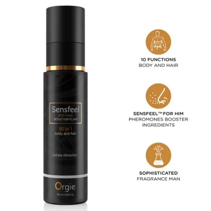 ORGIE Sensfeel Elixier für Körper und Haar, 100 ml