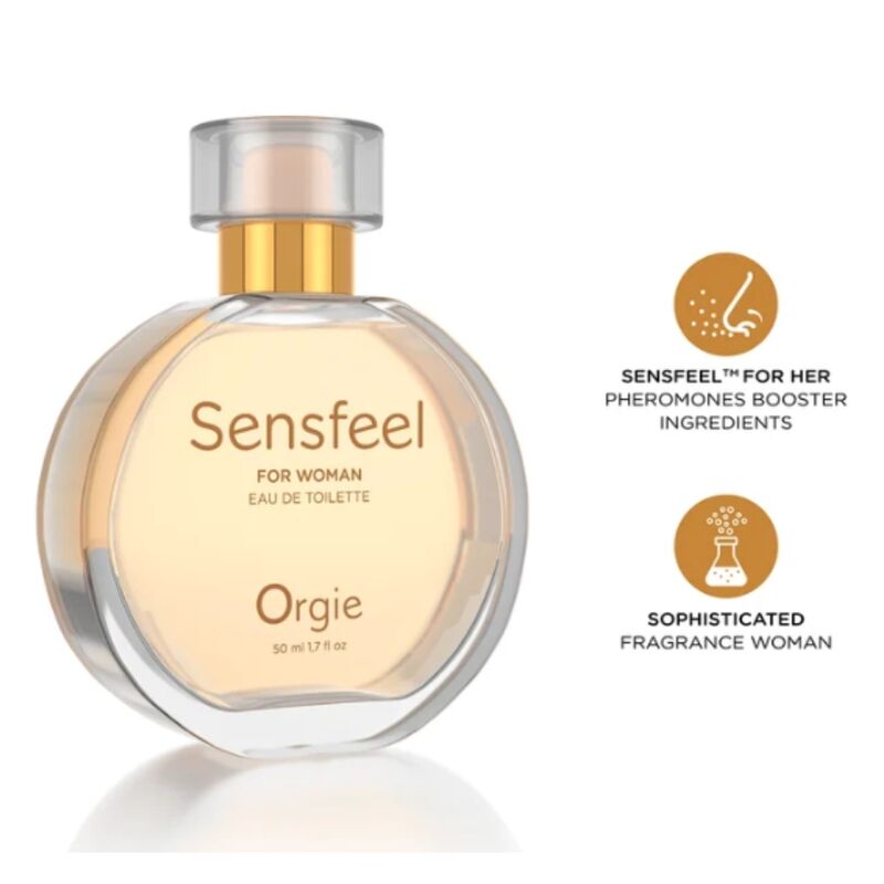 ORGIE Sensfeel Pheromon Parfum für Frauen, 50 ml