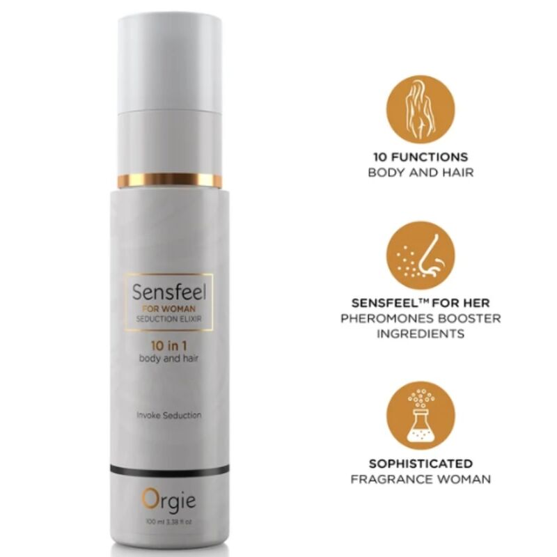 ORGIE Sensfeel for Woman Seduction Elixir für Haut und Haar, 100 ml
