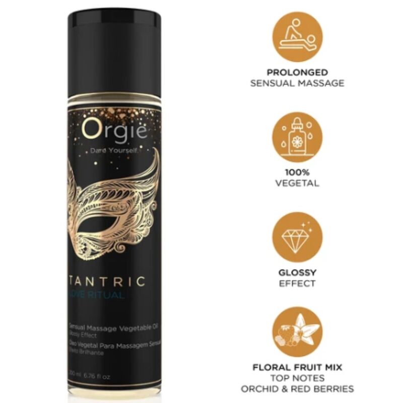 ORGIE Tantric Love Ritual Massageöl
