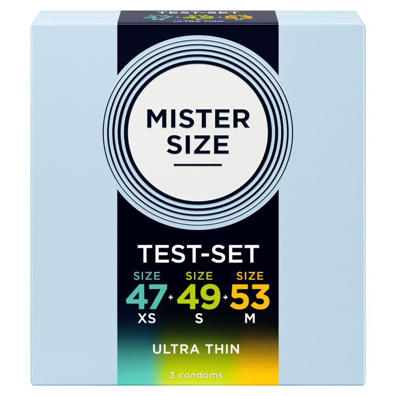 MISTER SIZE Kondome Probierpackung mit 47, 49 und 53 mm