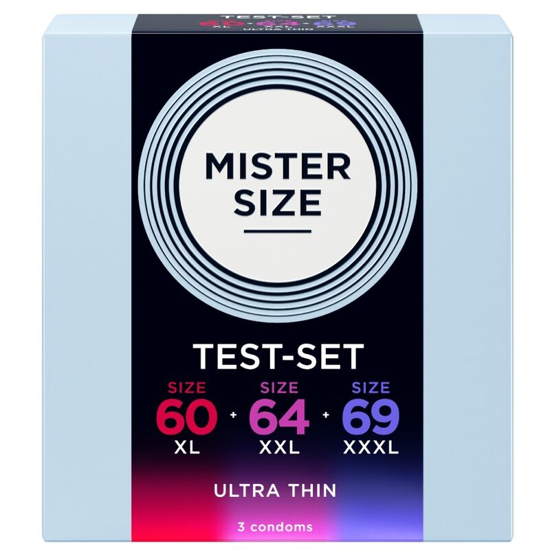 MISTER SIZE Kondome Probierset 60, 64 und 69 mm
