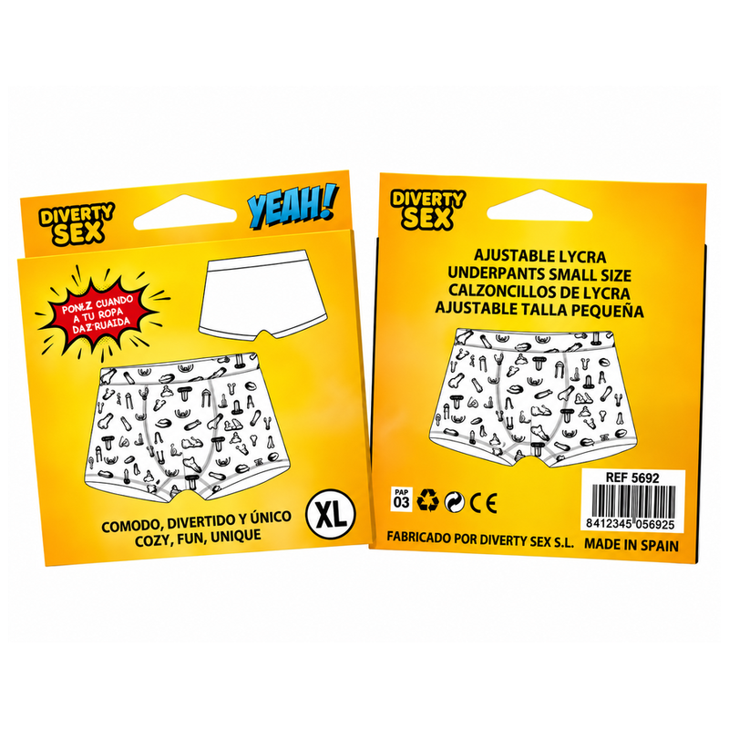 DIABLO PICANTE Sexy Boxershorts mit Penisdruck, Größe L