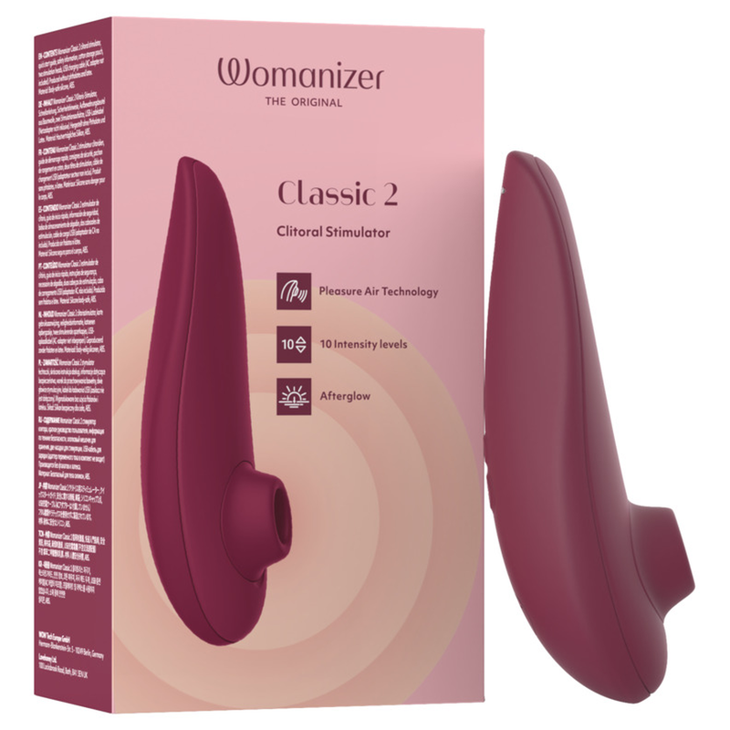 Womanizer Classic 2 Druckwellenvibrator in Bordeaux