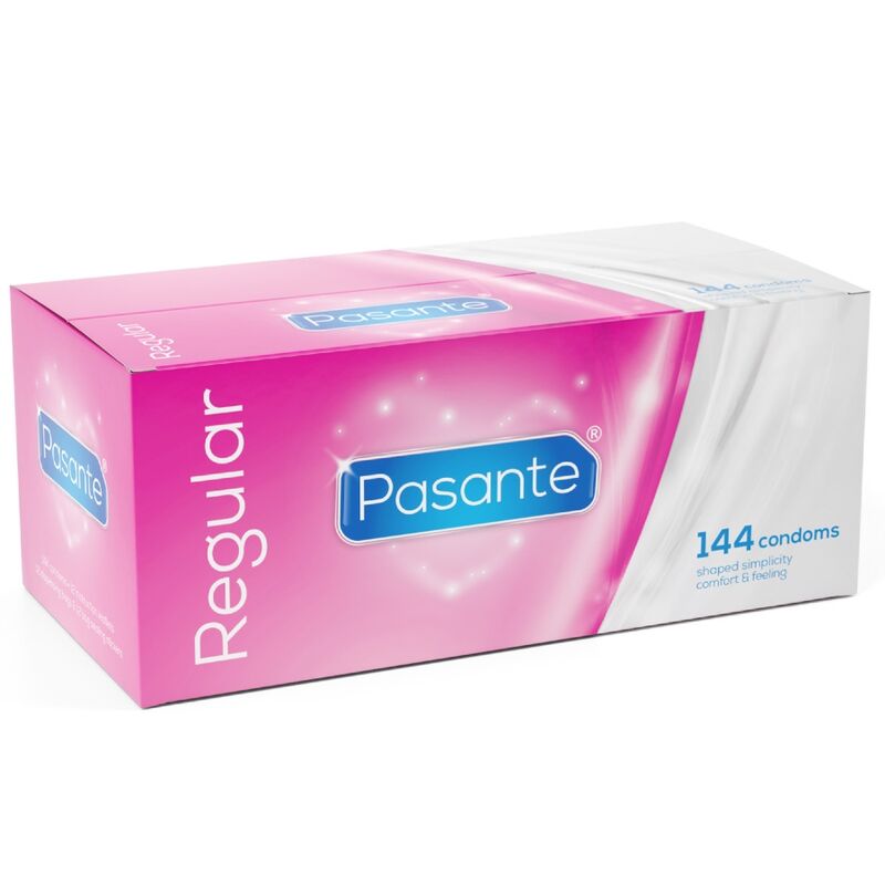 Pasante Regular Kondome Großpackung, 144 Stück