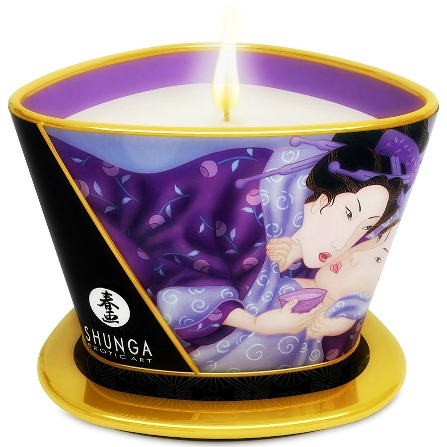 shunga mini caress by candelight exotische frÜchte massagekerze 170 ml