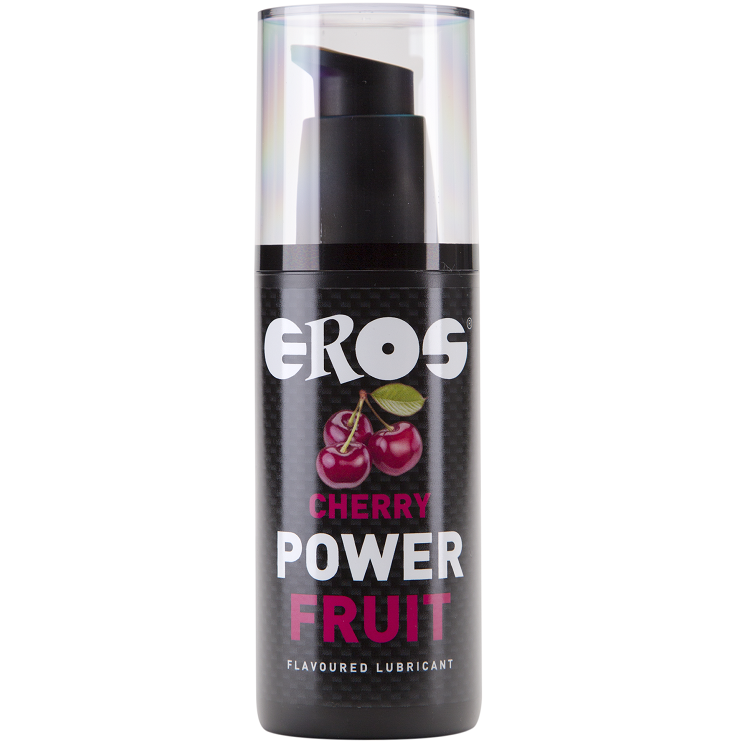 eros cherry power fruit flavoured lubricant 125 ml