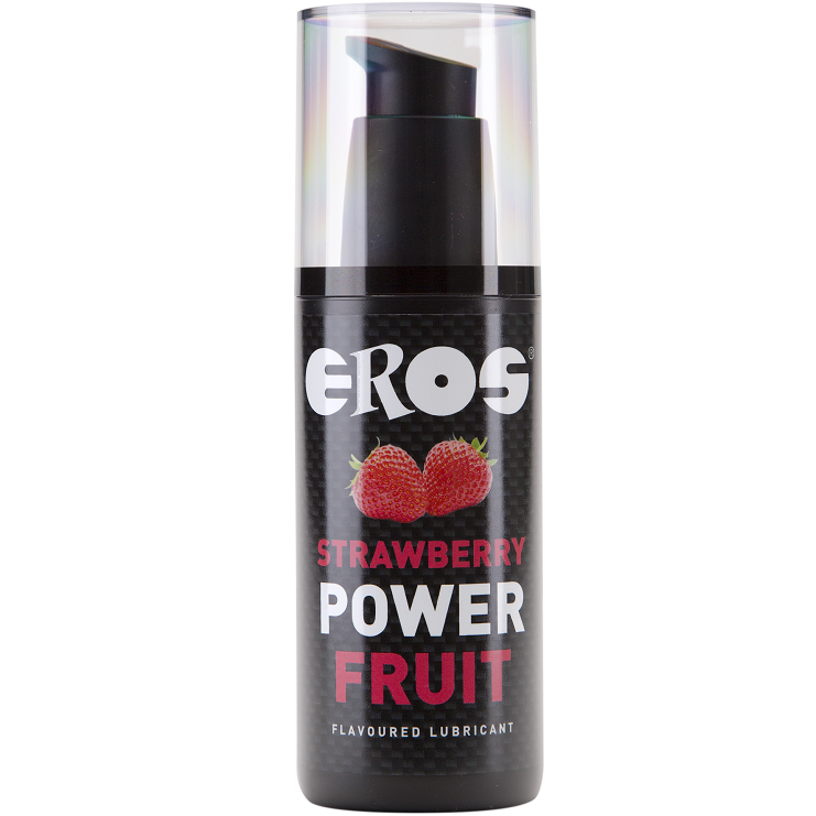 eros power line strawberry power fruit flavoured lubricant 125 ml