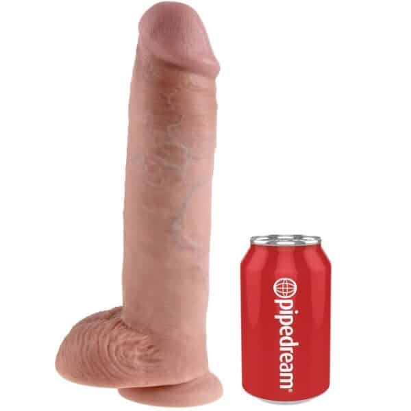 king cock 11 schwanzfleisch mit eier 28 cm
