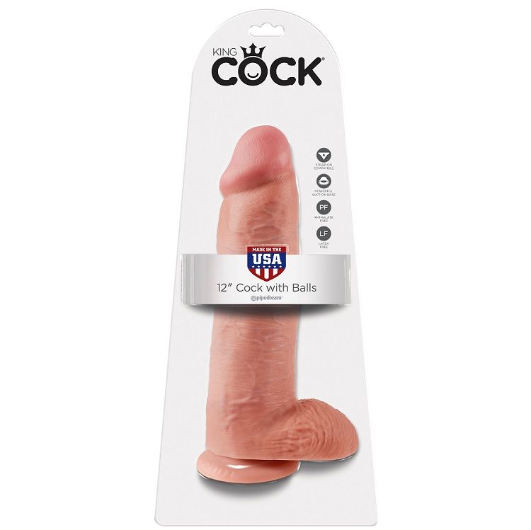king cock 12 schwanzfleisch mit eier 30.48 cm