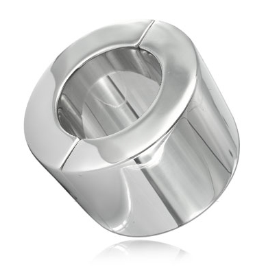 metal hard hodenring aus edelstahl, 56 mm
