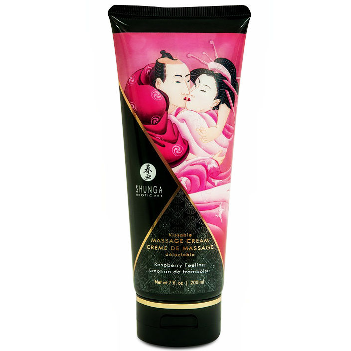 shunga himbeer massagecreme 200 ml