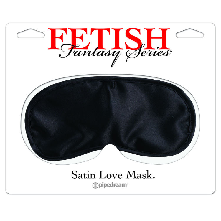 fetish fantasy series satin love maske schwarz