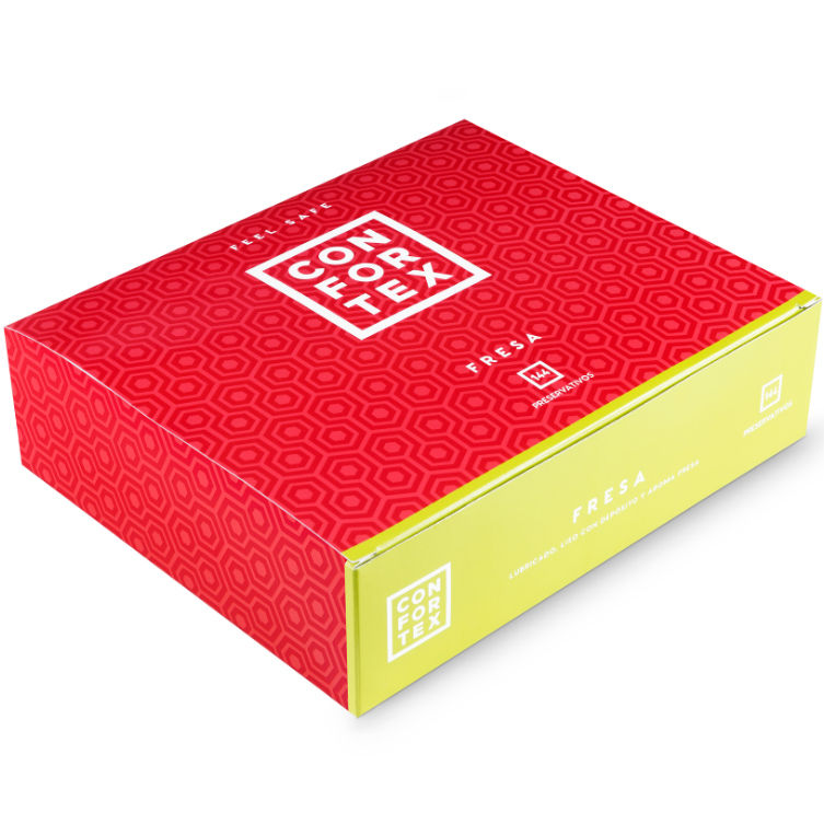 confortex erdbeerkondom 144 einheiten