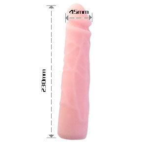 baile realistischer skin touch silikondildo 23 cm