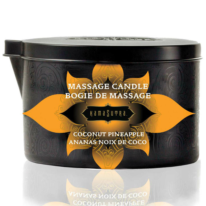 kamasutra kokosnuss ananas massagekerze 170gr