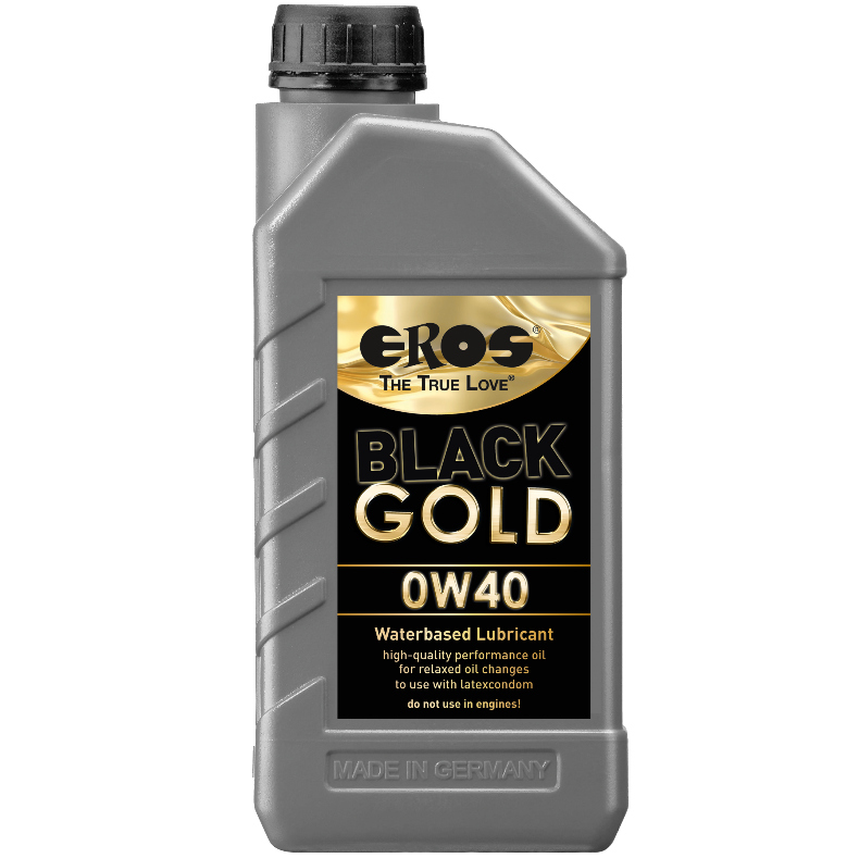 eros black gold 0w40 schmiermittel auf wasserbasis 1000 ml